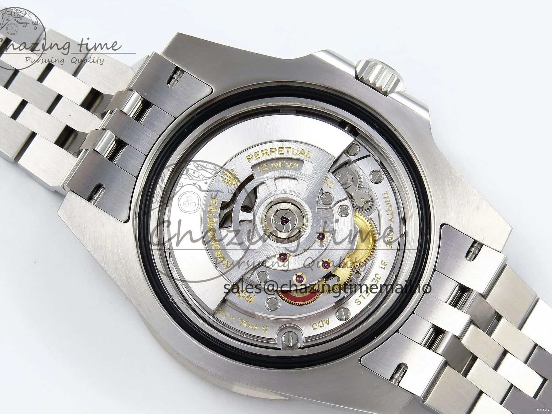 MiroTime 0206 SportInspired GMT-Master II 126710 BLRO Blue Red Ceramic Clean Factory Best Edition on Jubilee Bracelet DD3285 CHS V 1540